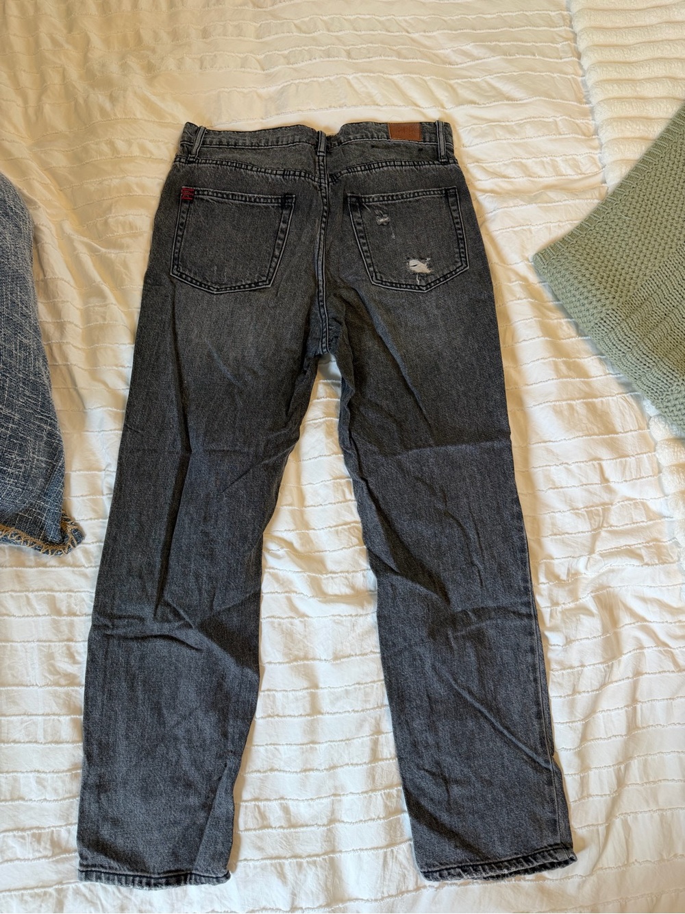 Urban Outfitter’s BDG Women's Distressed Black Ripped Jeans - Picture 2 of 3